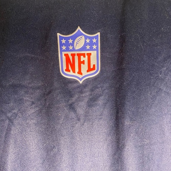 Nike New England Patriots Logo long sleeve Dri Fit tee - Picture 6 of 8